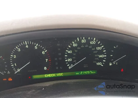 1999 Lexus Ls 400 from USA, damaged, VIN JT8BH28F7X0146328